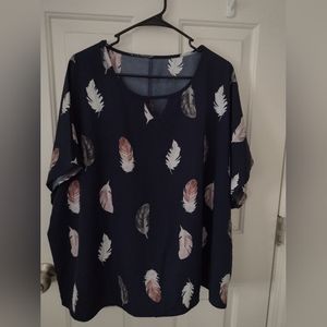 Navy Blouse